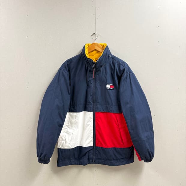 남성 M / 타미힐피거 타미진스 올드스쿨 리버시블 자켓 점퍼