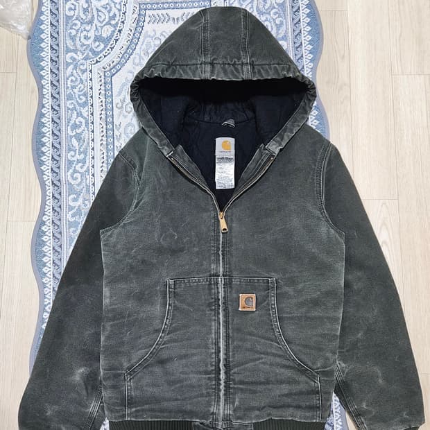 칼하트 액티브 자켓 j130 mos 모스그린 판매합니다