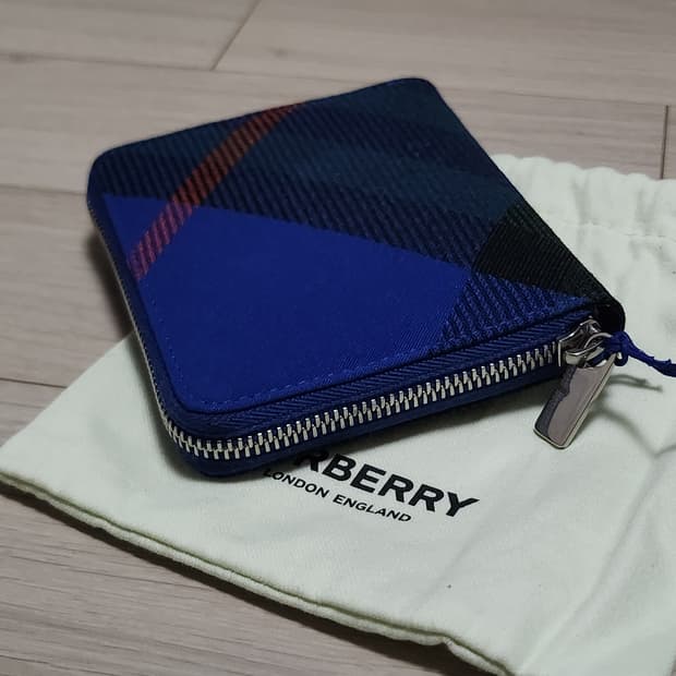 [새상품] Burberey 버버리 체크 반지갑 정품 남녀공용 지갑