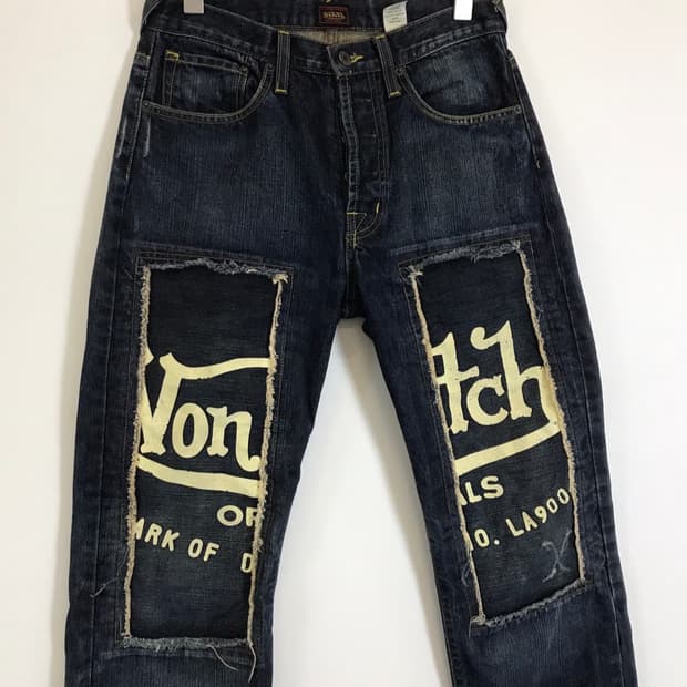 Von Dutch 셀비지 데님