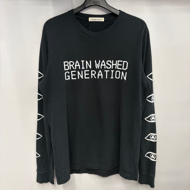 언더커버 브레인 워시드 제네레이션 블랙 롱슬리브 4번