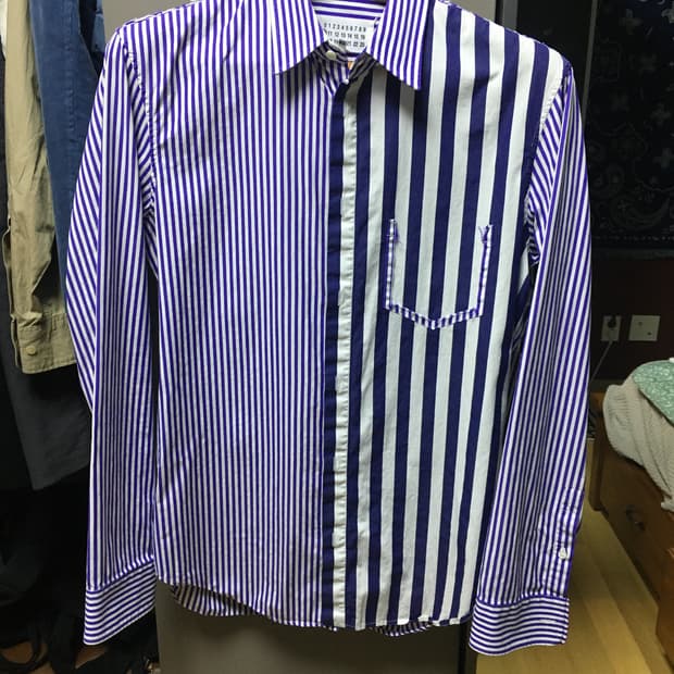 마르지엘라 디스트레스드  셔츠 