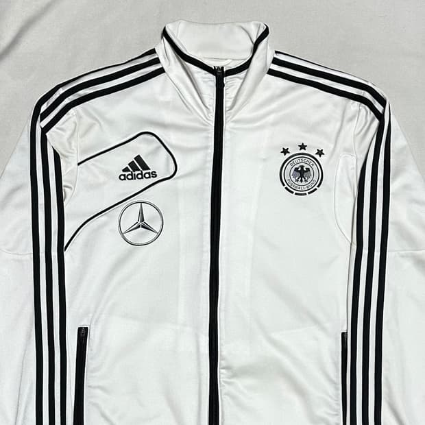 M 아디다스 독일 국대 벤츠 화이트 트랙탑