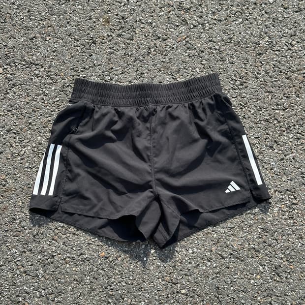 [M] 아디다스 여성 블랙 러닝 쇼츠 반바지