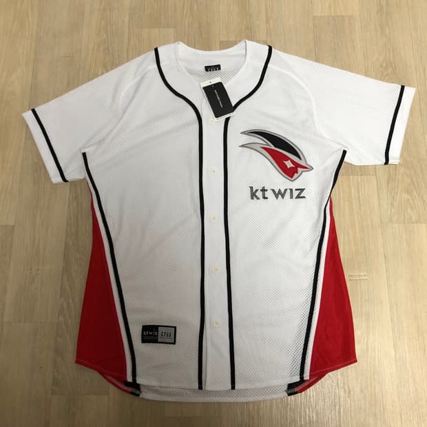 (100) 새상품 KT 위즈 KT WIZ 노마킹 어웨이 유니폼 져지 KT