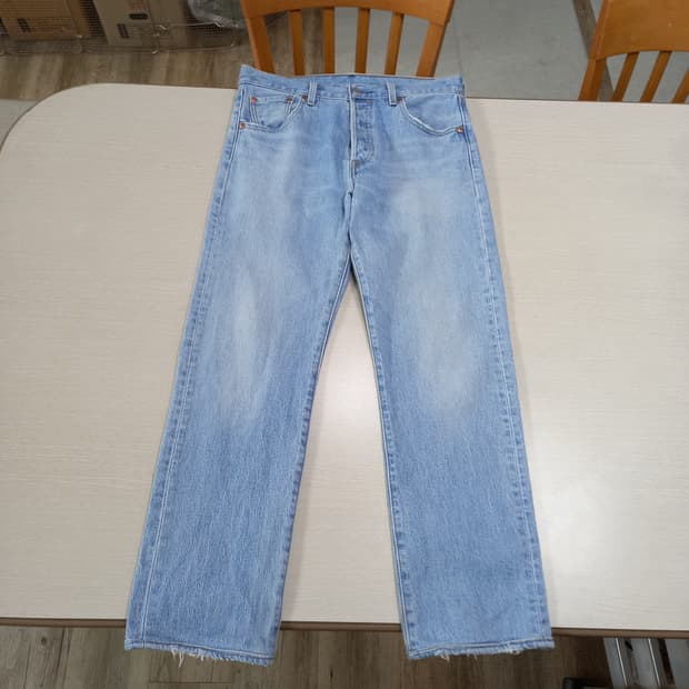 30 리바이스501 93에디션 워싱 스판 일자 연청 30-240