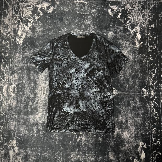 Tornado mart 00s leopard pattern top