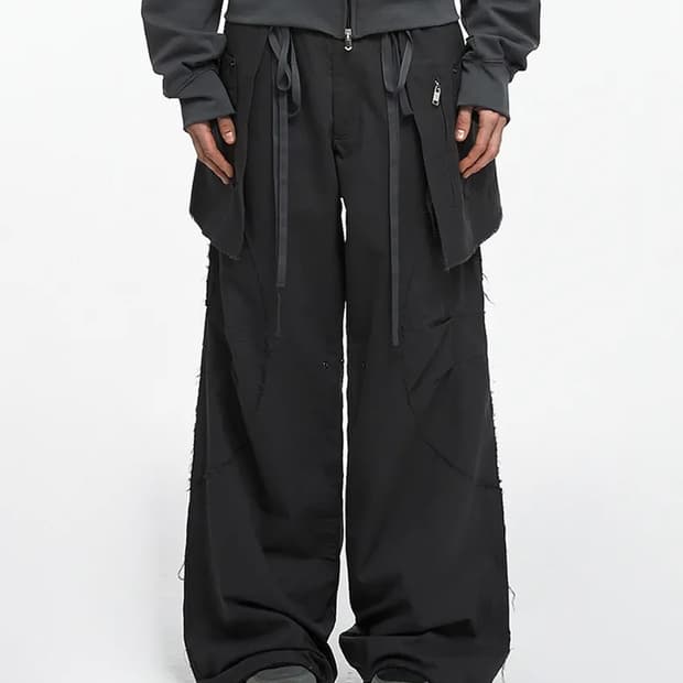 나체 투피스 포켓 스커트