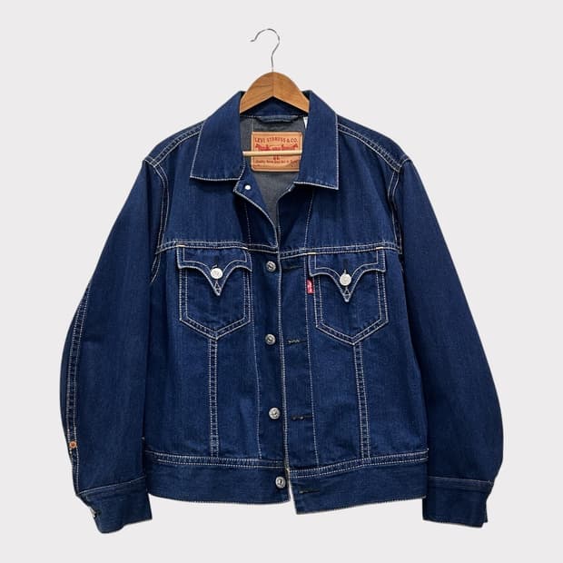 리바이스 아이코닉 타입원 데님 트러커 자켓 L
