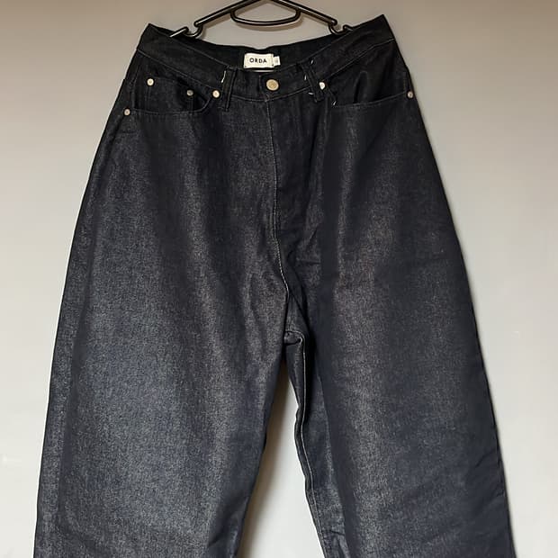 [HundoP] 와이드 데님 팬츠