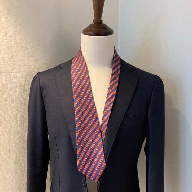 에르메스(HERMES) 명품넥타이 프랑스 100실크 빈티지넥타이 A등급