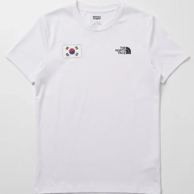노스페이스 팀코리아 반팔티 S/90