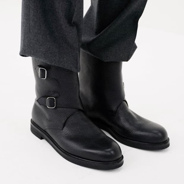 오라리 몽크스트랩 부츠 44