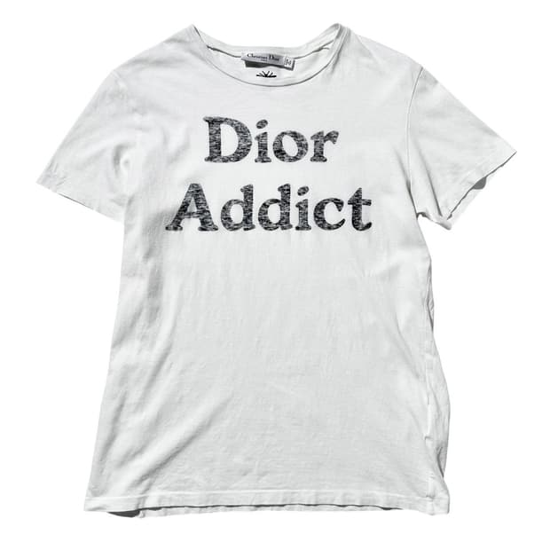 크리스챤 디올 린넨 코튼 반팔 티셔츠