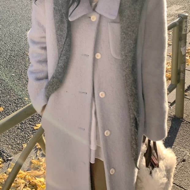 withmylove 태향옷장 Mode Wool Boucle Coat