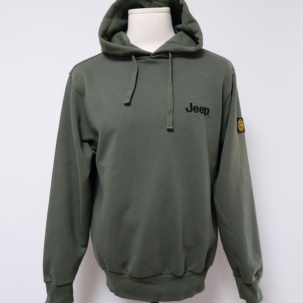 지프(JEEP) 공용 나침판 와펜 후드티 L (100)
