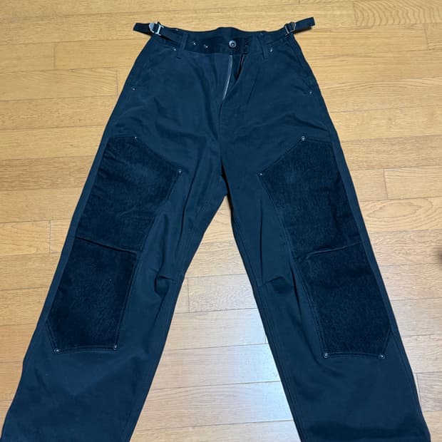 ETCE 벨벳 더블니 팬츠 사이즈L