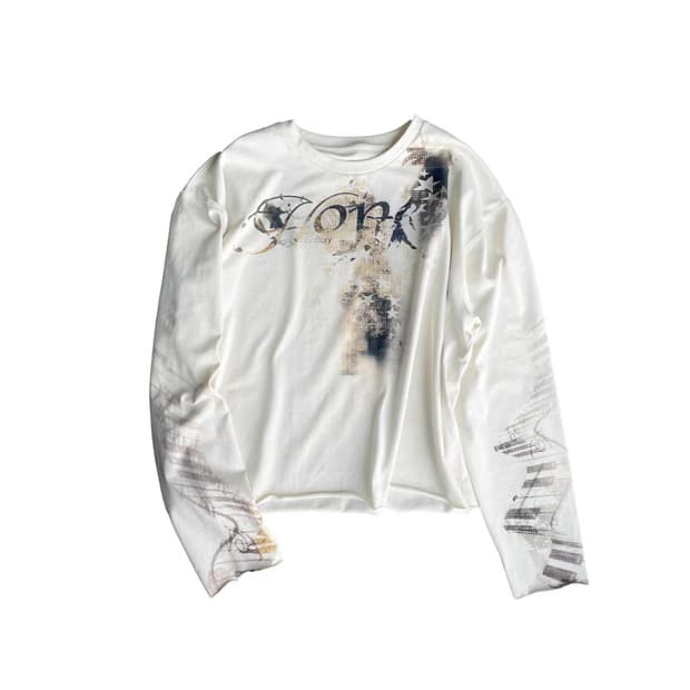 빈티지 컷아웃 롱슬리브