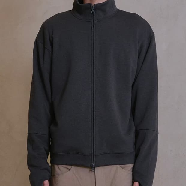 LIGHT UNIFORM ZIP-UP JERSEY 차콜 2사