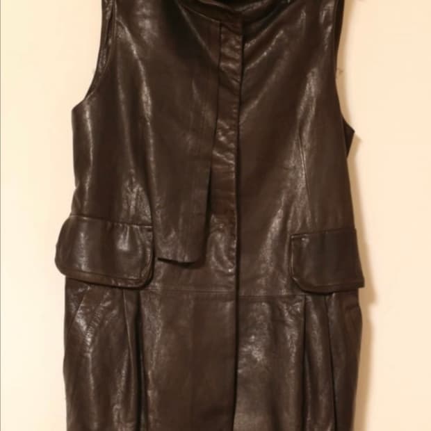 한섬 이태리 양가죽 베스트