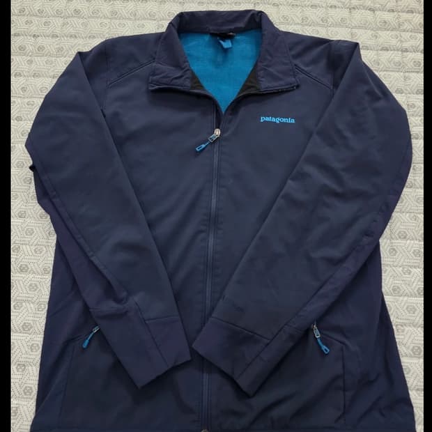 파타고니아 바람막이 자켓 L 네이비