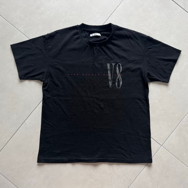 [ETCE] WASHED V8 T-SHIRT