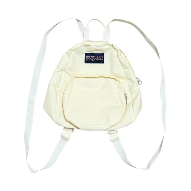 잔스포츠 하프파인트 미니 백팩 가방 버터 옐로우