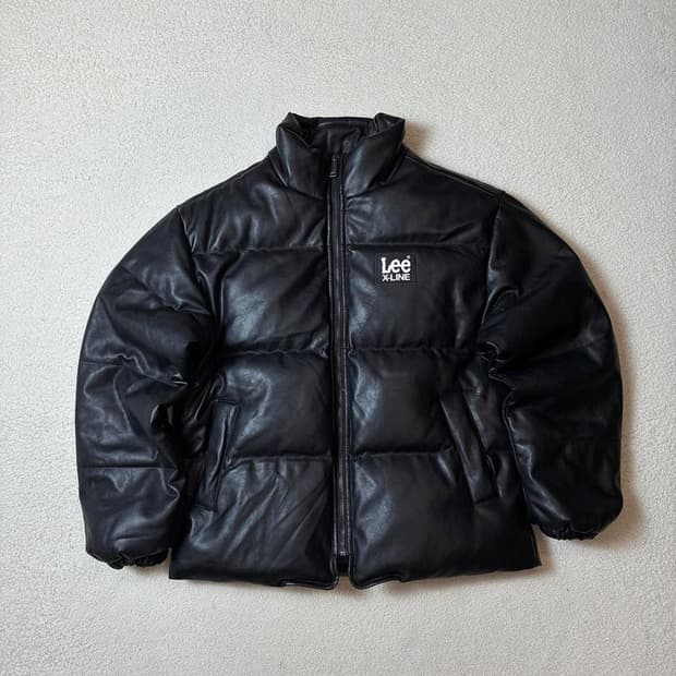 Lee 리 X-Line 레더 푸퍼 패딩 PN7814