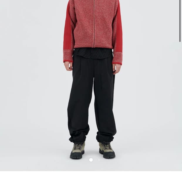 Hgbbstudio 유쿤 집업 니트