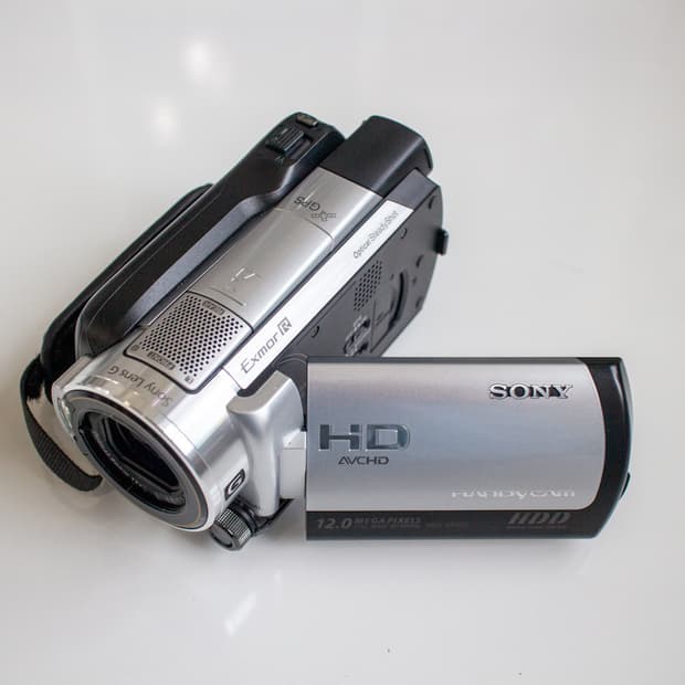 Sony HDR XR500V / 빈티지 디지털 캠코더