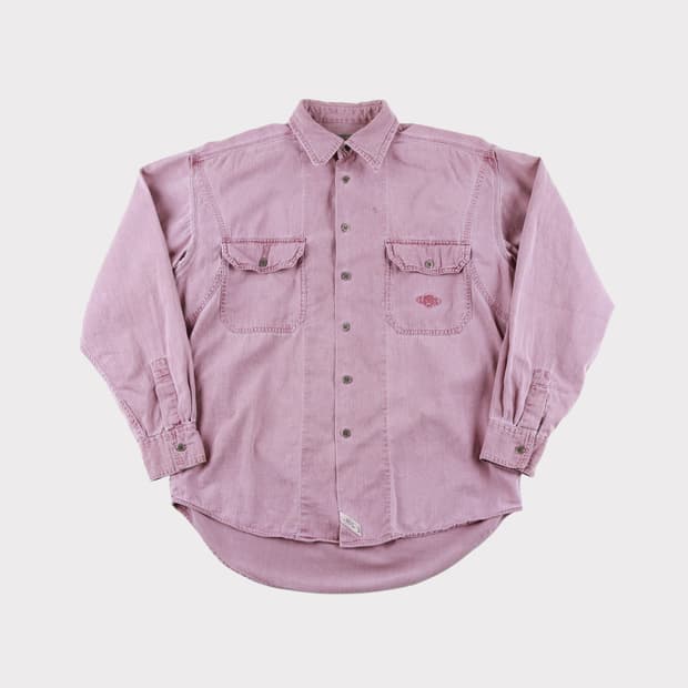 [M] 90's 리바이스 워싱 데님셔츠