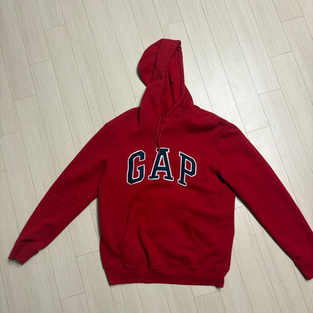Gap 빨간색 후드티 m