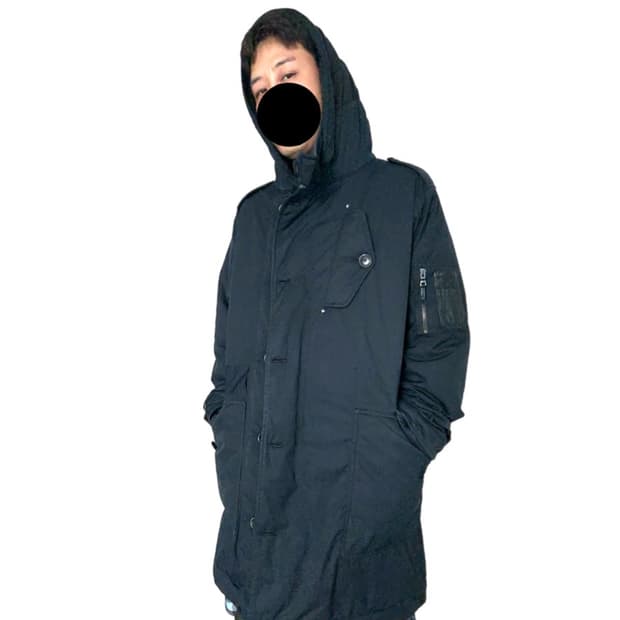 폴로 랄프로렌 멀티포켓 후디 나일론 롱파카