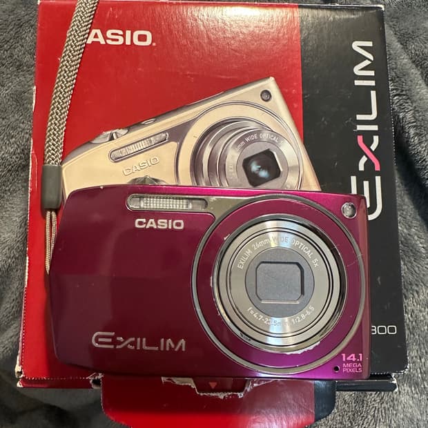 !풀박스! 카시오 엑슬림 z2300 디카/디지털카메라