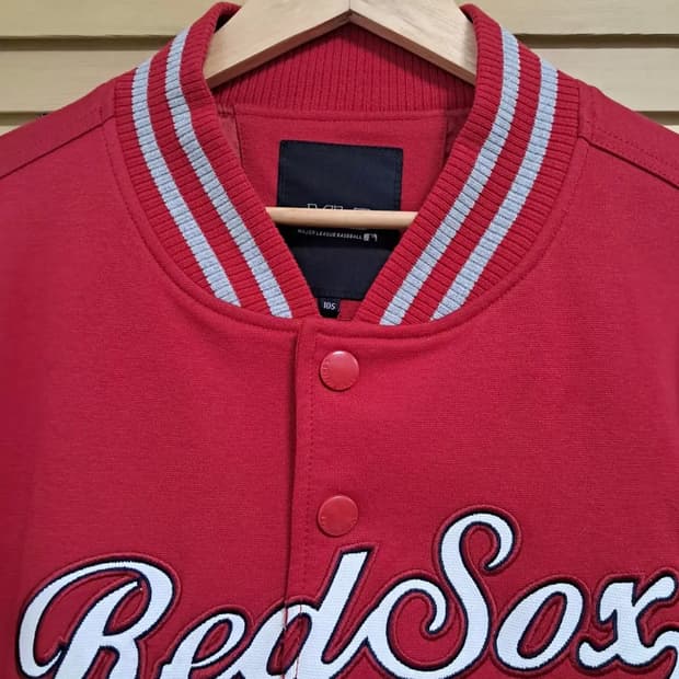 MLB 남성 레드삭스야구점퍼 블루종점퍼