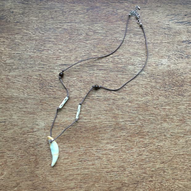 white fang necklace