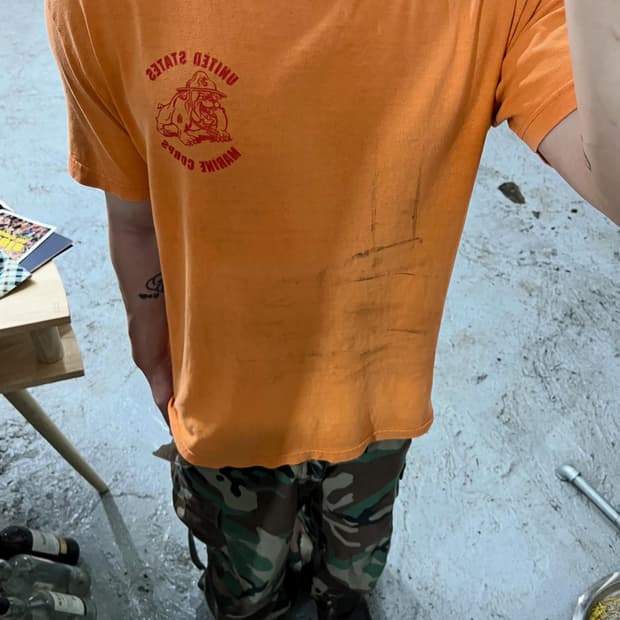 90s USMC faded tee 🇺🇸
