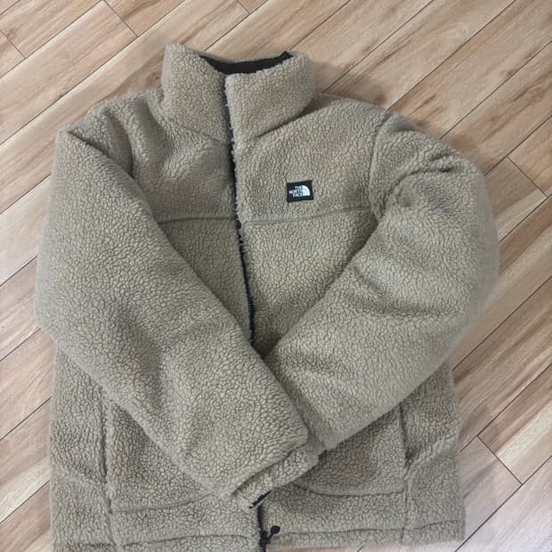 노스페이스 리버시블 패딩 M