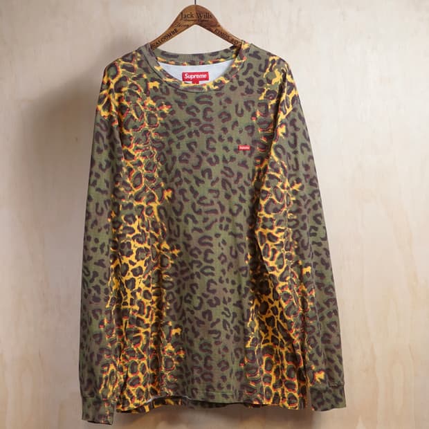 슈프림 24FW 치타 박스 로고 슬리브