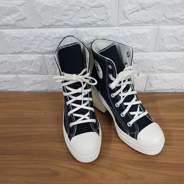 컨버스 디 럭스 힐 블랙 하이 여성245 A05347C