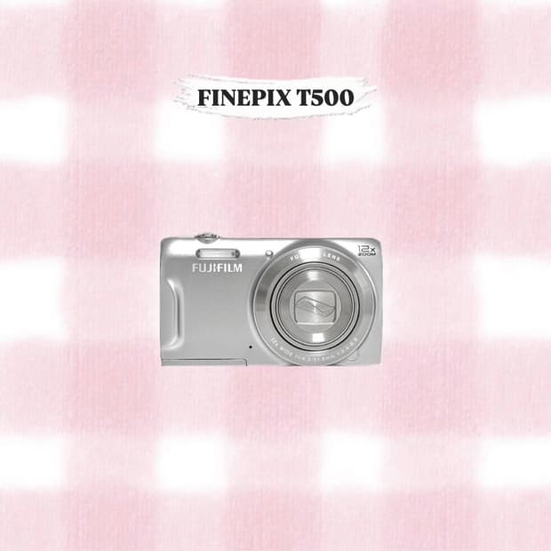 후지필름 파인픽스 T500 실버 빈티지디카