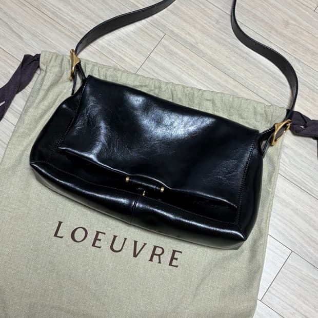 루에브르 삭드자뎅 라지 블랙 Sac de Jardin 숄더백 크로스백