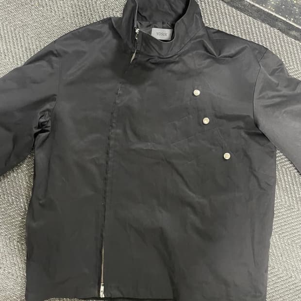 구매)요석 yousk 커브 지퍼 자켓