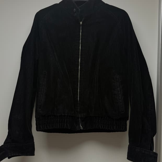 주앙옴므 스웨이드 헤링턴 자켓 L