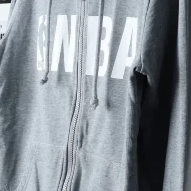 NBA 후드집업 그레이 M