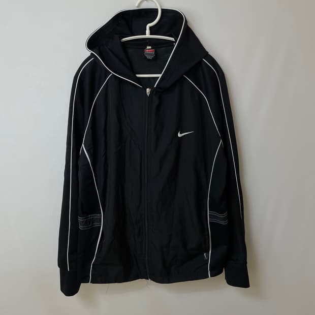 [ M ] 나이키 올드스쿨 스우시 져지 후드집업