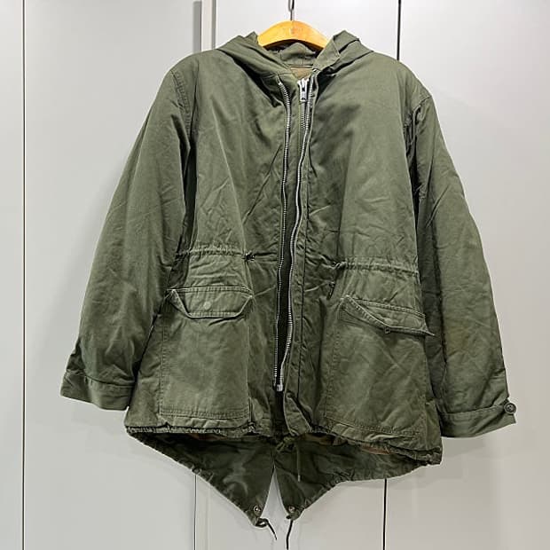 대한민국 해군 오리지널 피쉬테일 파카