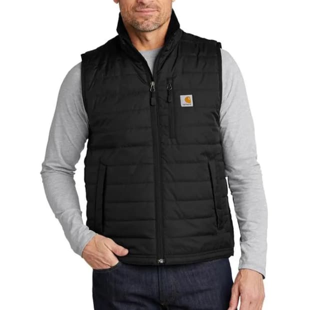 칼하트 레인 디펜더 인슐레이티드 블랙