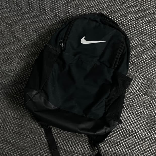 나이키 올드스쿨 빅스우시 디테일 블랙 백팩y 3622