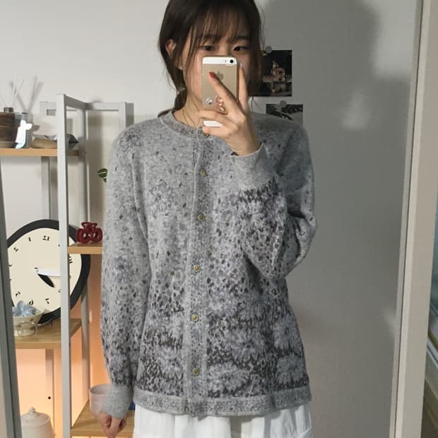 안개숲 별빛 가디건